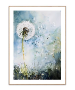 The Dandelion Poster von Andreas Magnusson