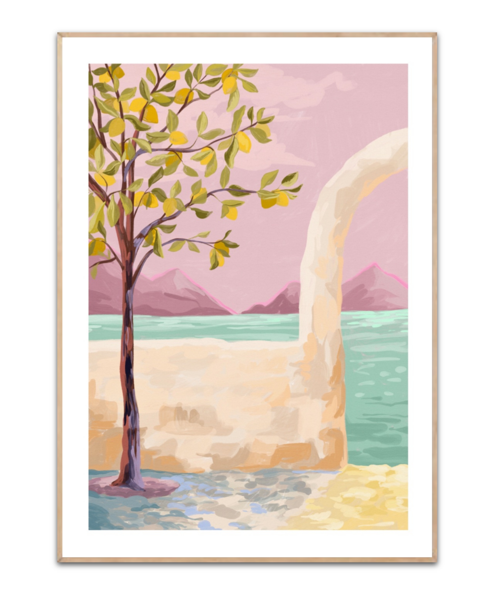 Lemontree Poster von Goed Blauw