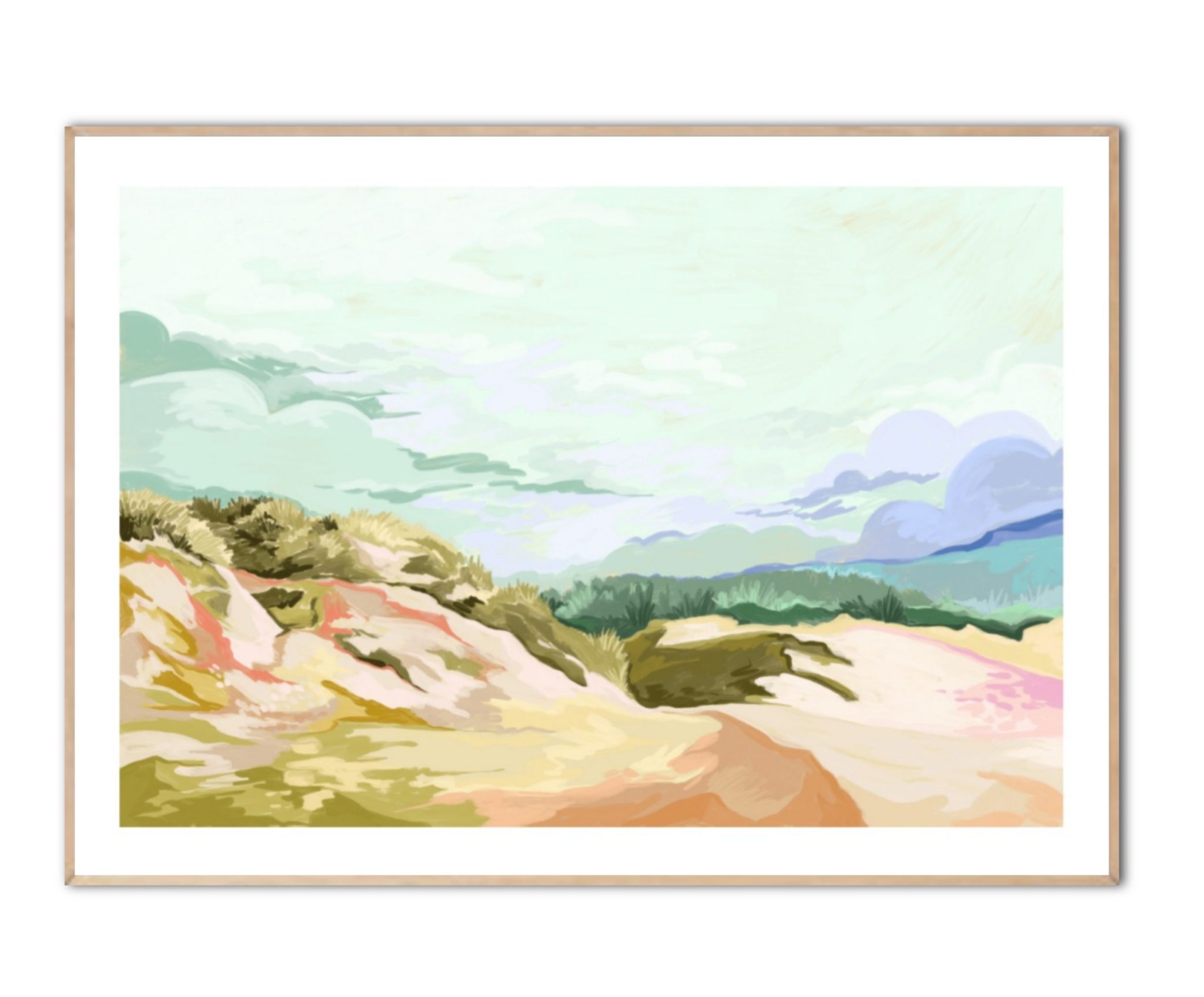 Some Fresh Air Poster von Goed Blauw