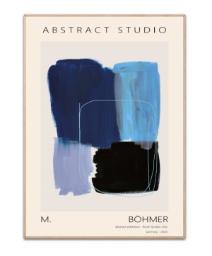 Abstract Brush Strokes 120x von Mareike Böhmer