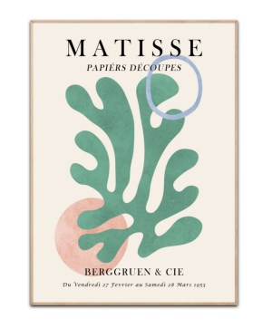 Matisse floral Poster