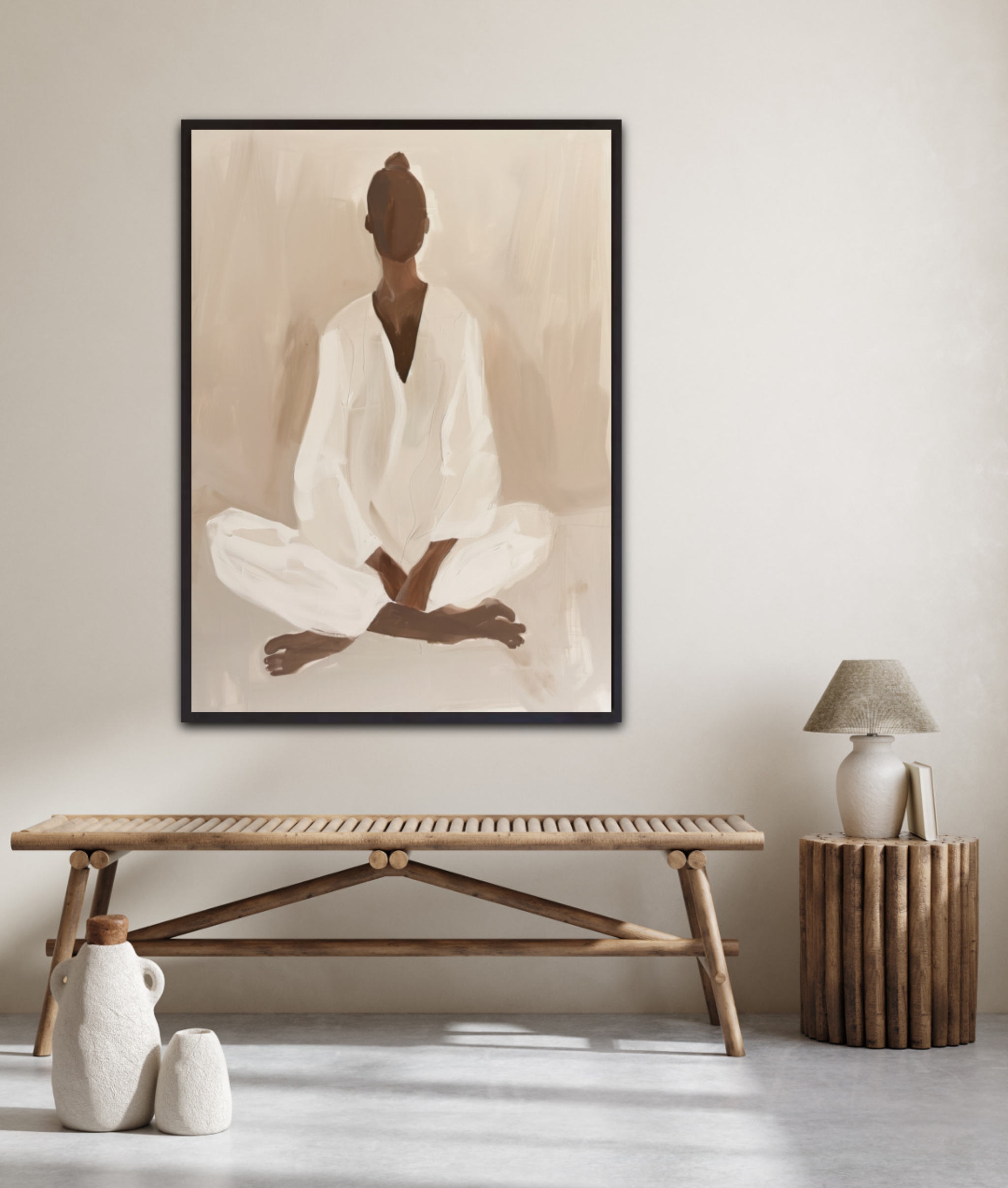 Mind meditation by Lara Mai – Leinwandbild – Bild 2