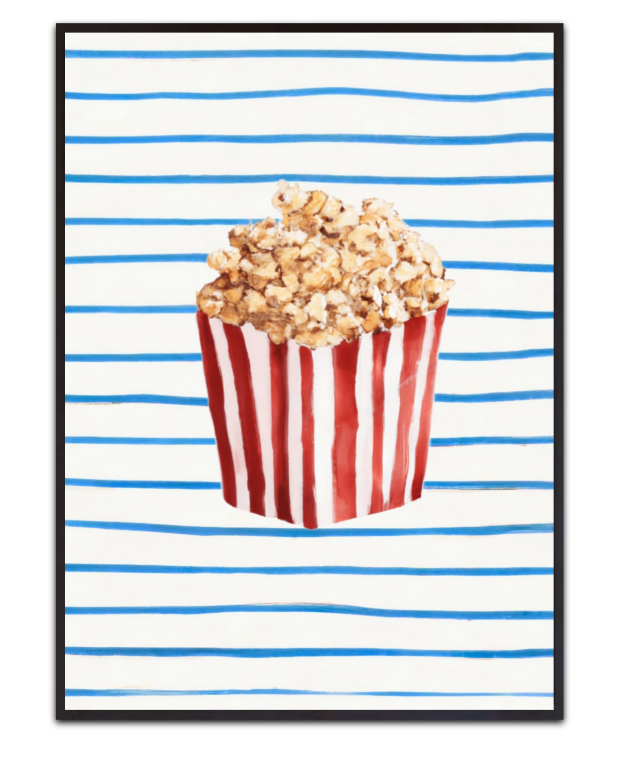 61. Popcorn Time By Merel Takken – Leinwandbild