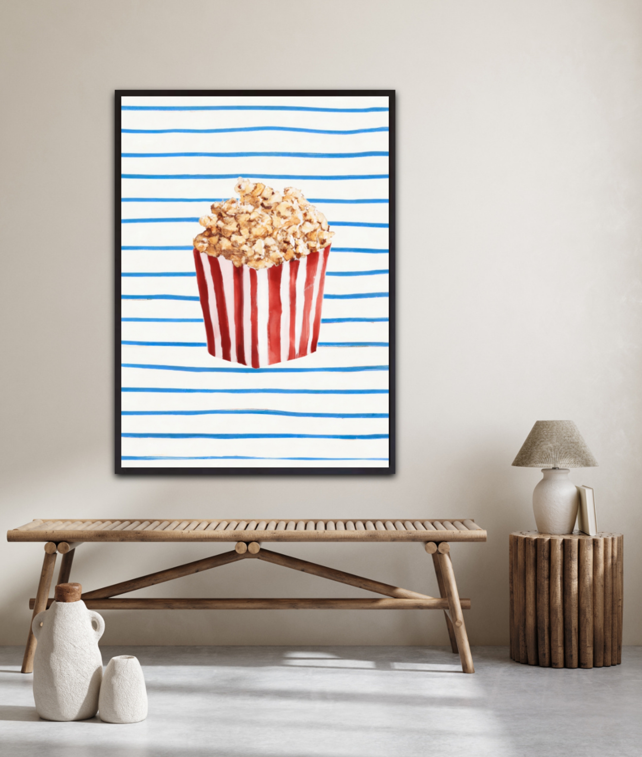 61. Popcorn Time By Merel Takken – Leinwandbild – Bild 2
