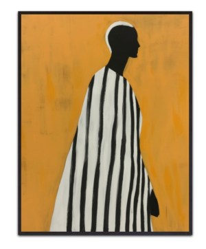 Portrait of a Man By Mowzu – Leinwandbild