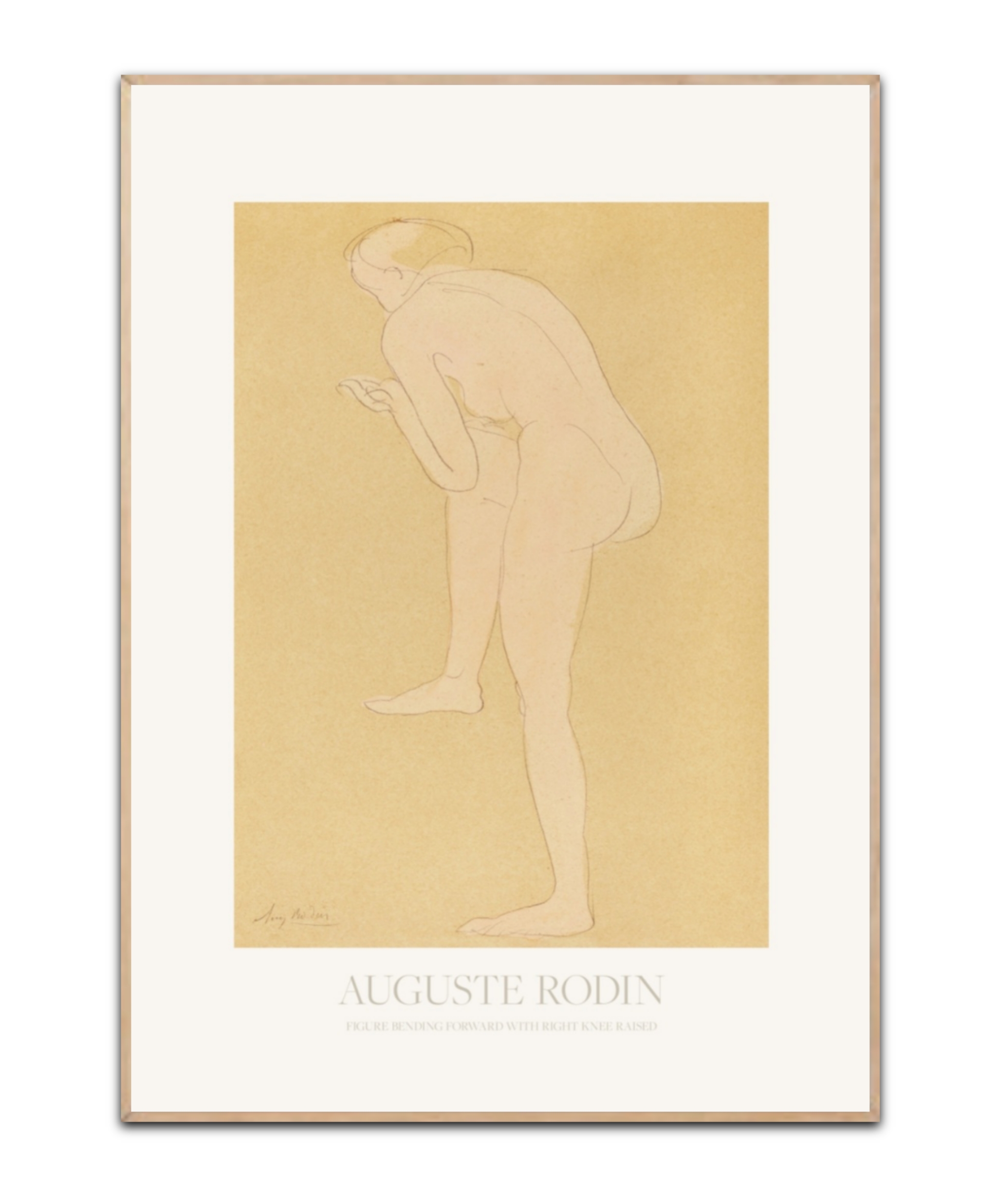 Auguste Rodin Poster