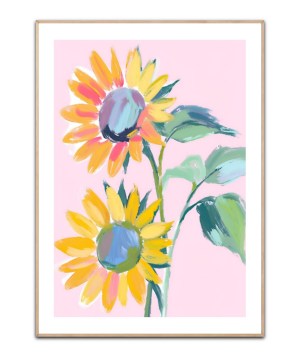 Sunflower Poster von Ohkimiko