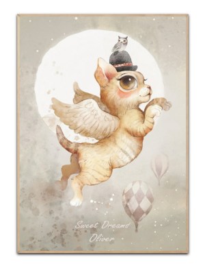 Sweet Dreams, mit frei wählbarem Namen und Stjernetegn