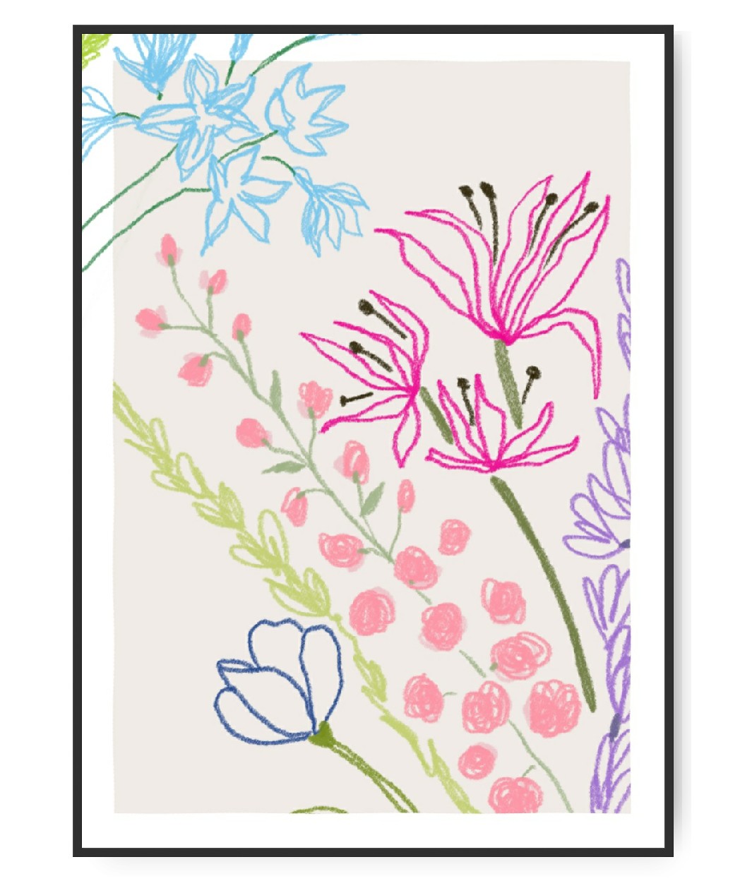 Colorful Garden no. 3 - Poster – Bild 5