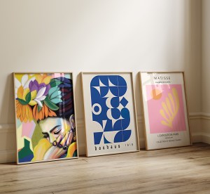 Perfekt Trio - 3 plakater in 50x70 cm - Nr. 22