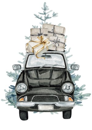 JulePoster/kort No. 21, Str. A5 (15x21 cm)