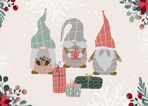 JulePoster/kort No. 2, Str. A5 (15x21 cm)