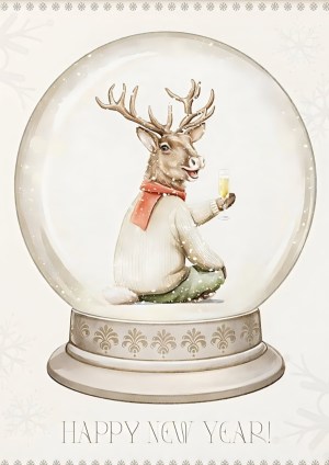 JulePoster/kort No. 25, Str. A5 (15x21 cm)