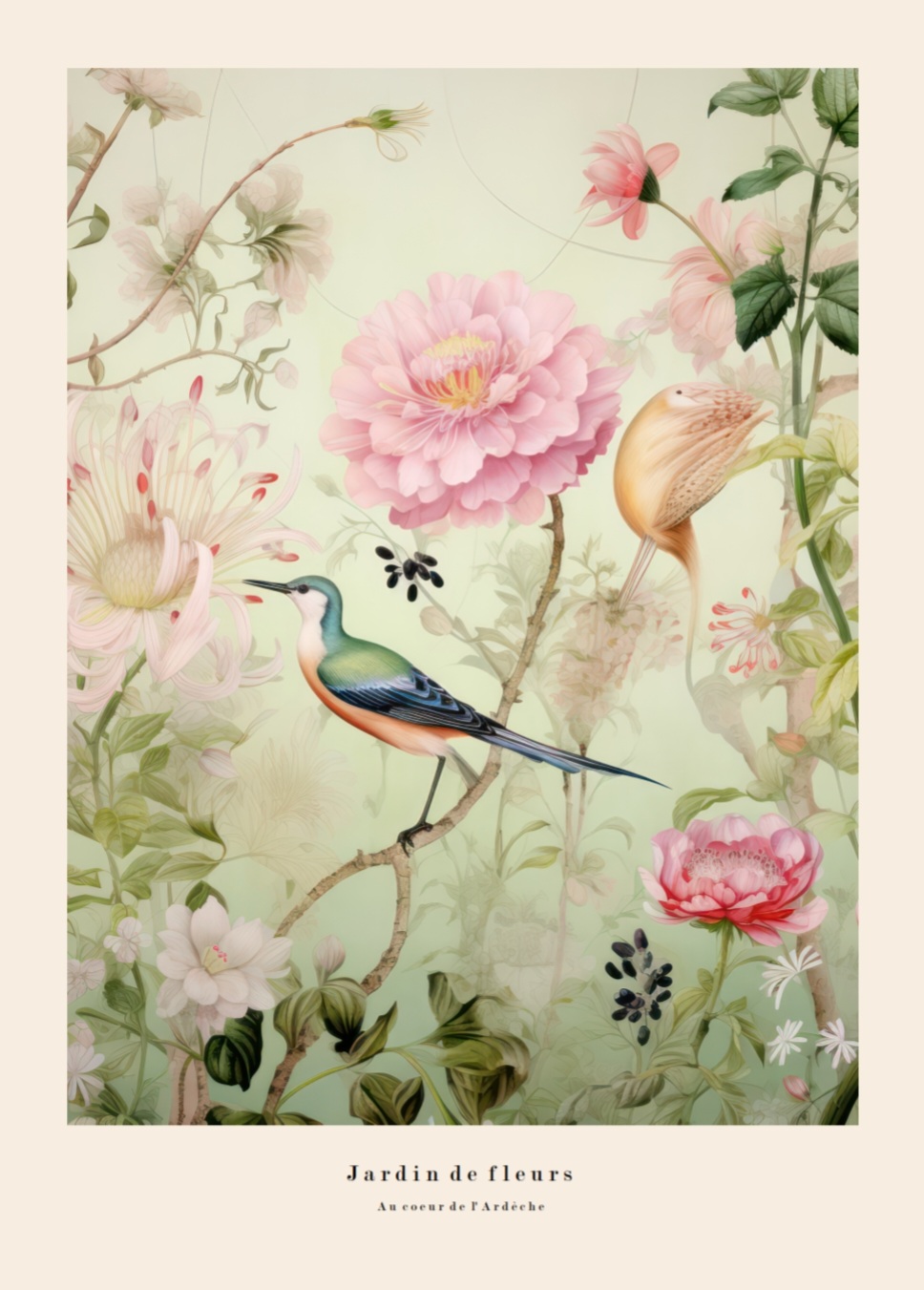 Jardin De Fleurs, Poster – Bild 5