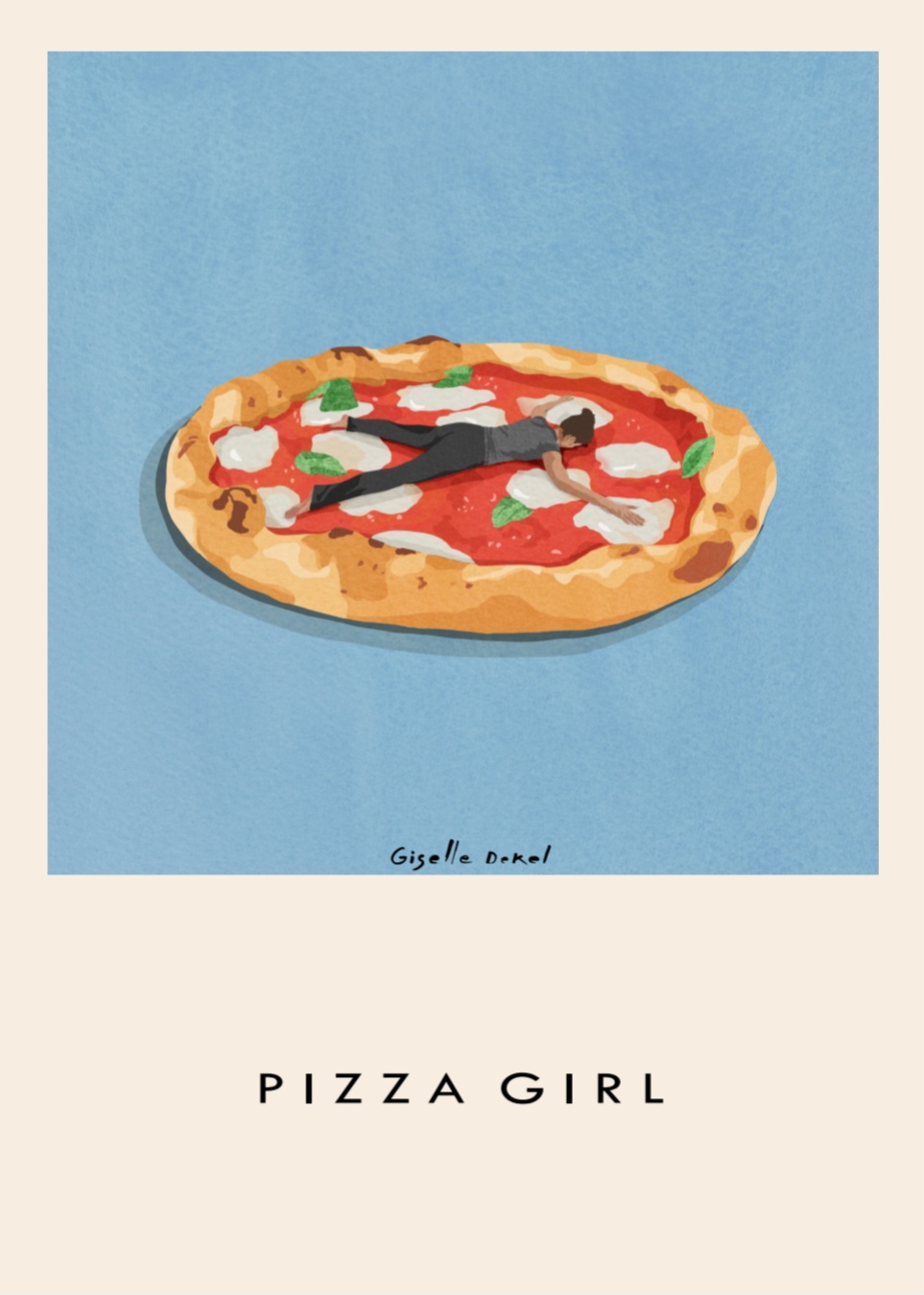 Pizza Girl von Giselle Dekel, Poster – Bild 5