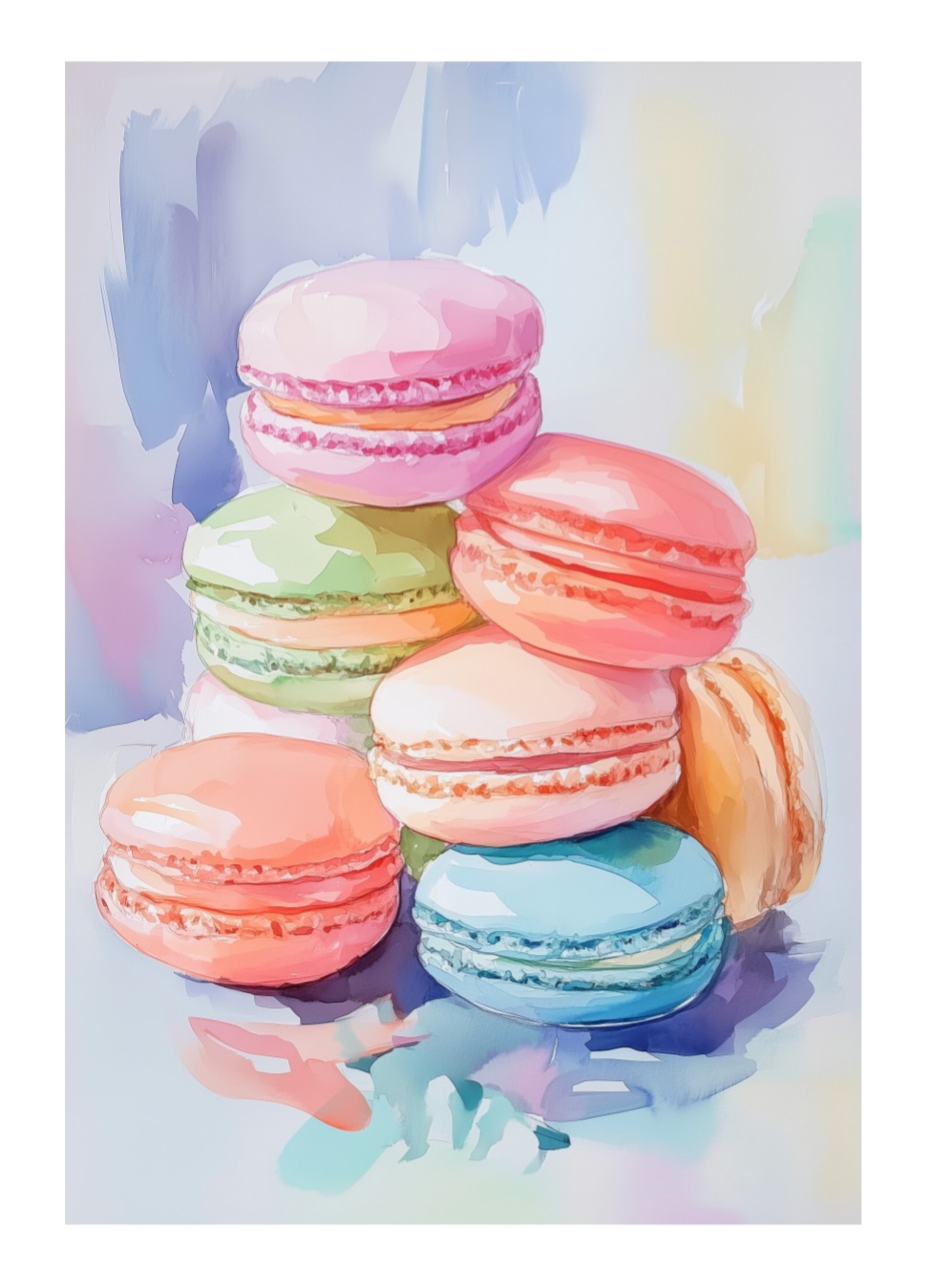 Colorful Macaron von Melloin Art – Bild 5