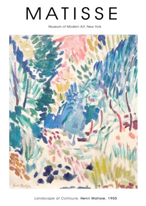Matisse landscape at collioure Str. A5 (15x21 cm)