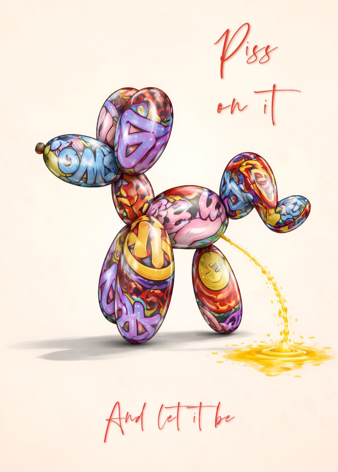 Piss on it, and let it be Poster – Bild 2