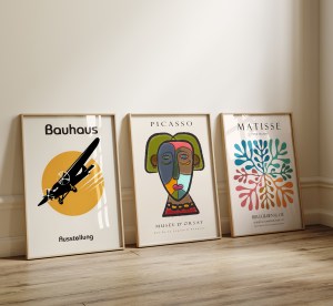 Perfekt Trio - 3 plakater in 50x70 cm - Nr. 14