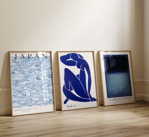 Perfekt Trio - 3 plakater in 50x70 cm - Nr. 6