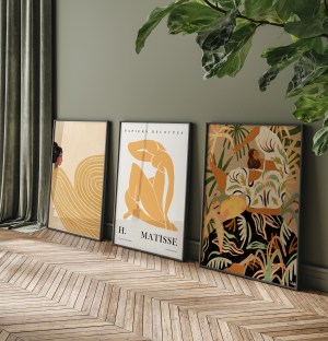 Perfekt Trio - 3 plakater in 50x70 cm - Nr. 29