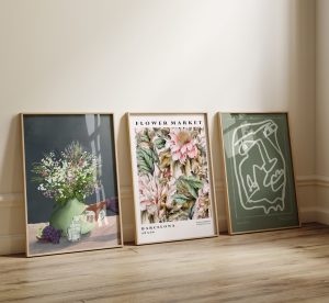 Perfekt Trio - 3 plakater in 50x70 cm - Nr. 30