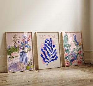 Perfekt Trio - 3 plakater in 50x70 cm - Nr. 54