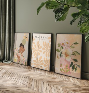 Perfekt Trio - 3 plakater in 50x70 cm - Nr. 50