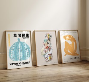 Perfekt Trio - 3 plakater in 50x70 cm - Nr. 53