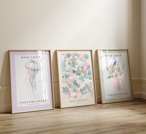 Perfekt Trio - 3 plakater in 50x70 cm - Nr. 21