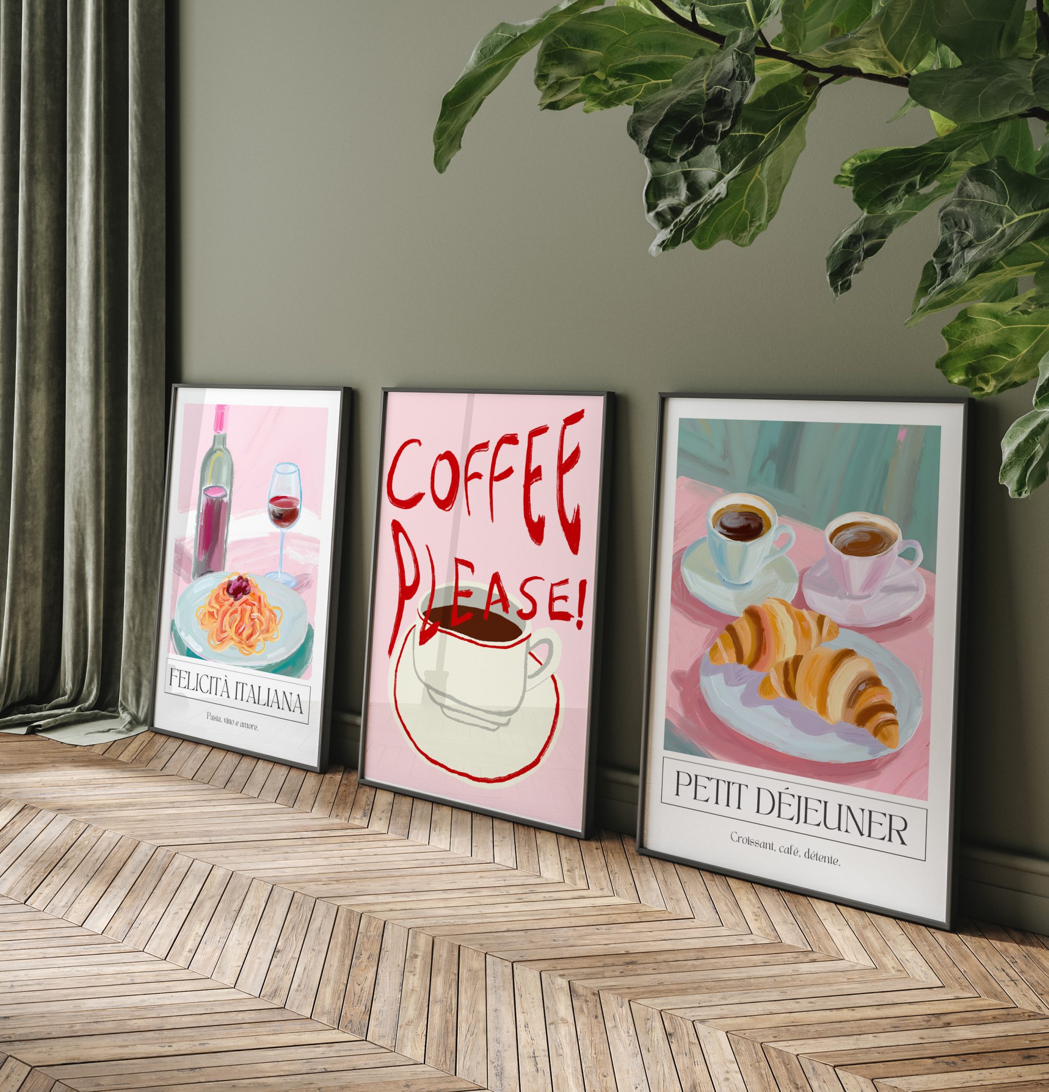 Perfekt Trio - 3 plakater in 50x70 cm - Nr. 72 – Bild 2