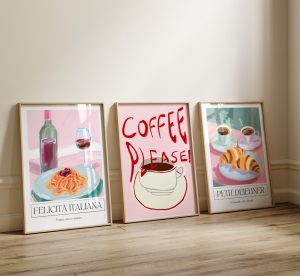 Perfekt Trio - 3 plakater in 50x70 cm - Nr. 72