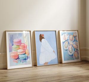 Perfekt Trio - 3 plakater in 50x70 cm - Nr. 71