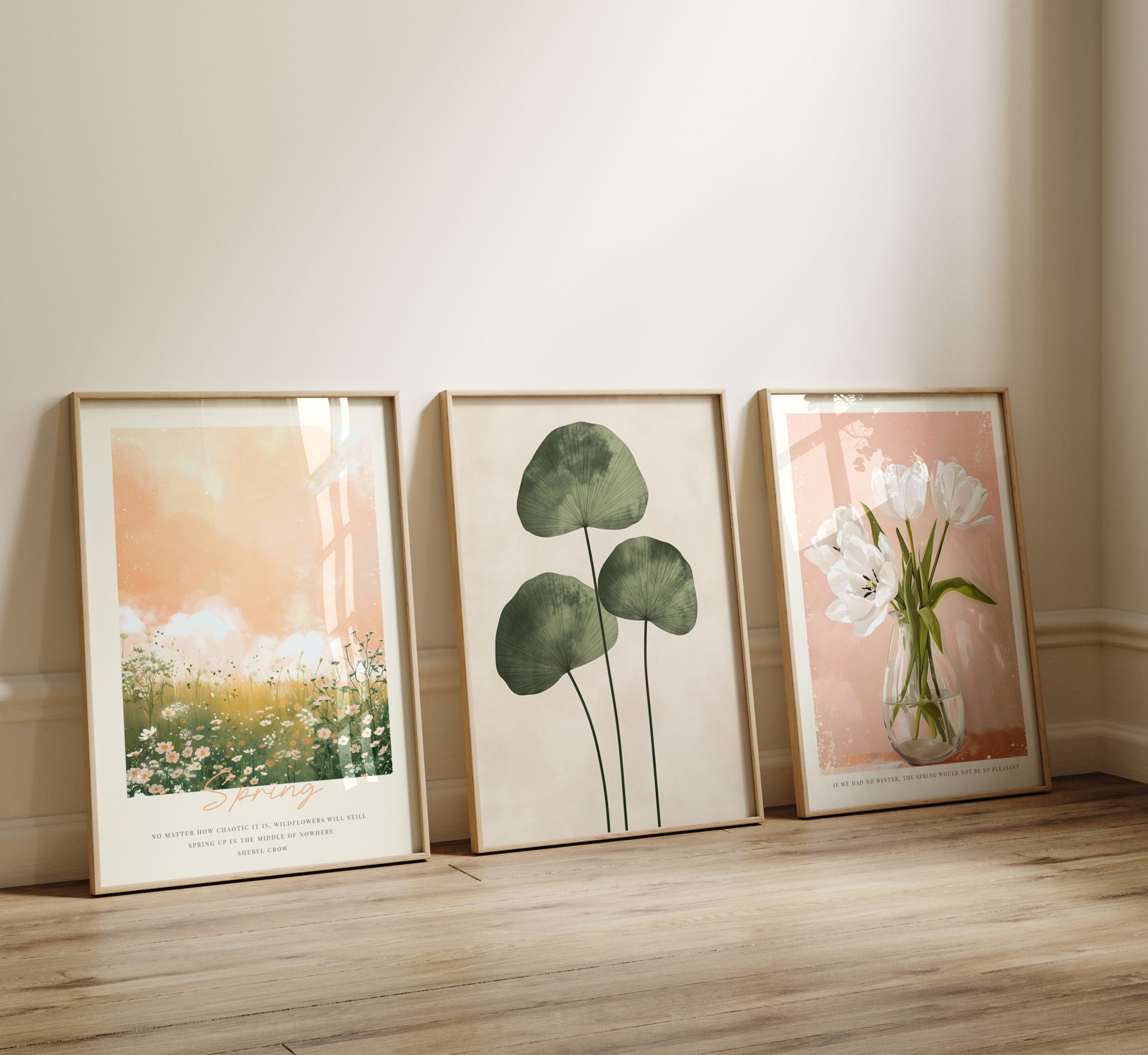 Perfekt Trio - 3 plakater in 50x70 cm - Nr. 82