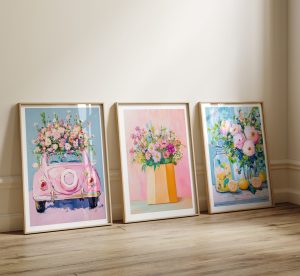 Perfekt Trio - 3 plakater in 50x70 cm - Nr. 84