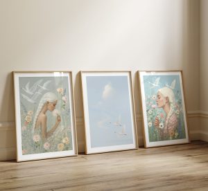 Perfekt Trio - 3 plakater in 50x70 cm - Nr. 88