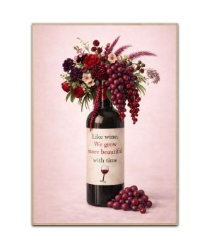 Like Wine Poster
