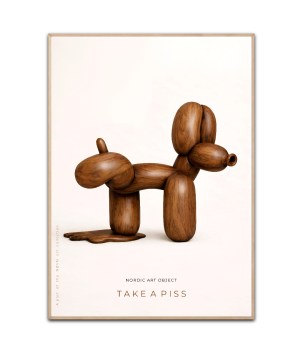 Take A Piss Nordic Art, Poster
