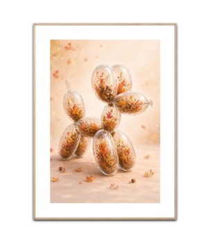 Balloondog Herbst, Poster