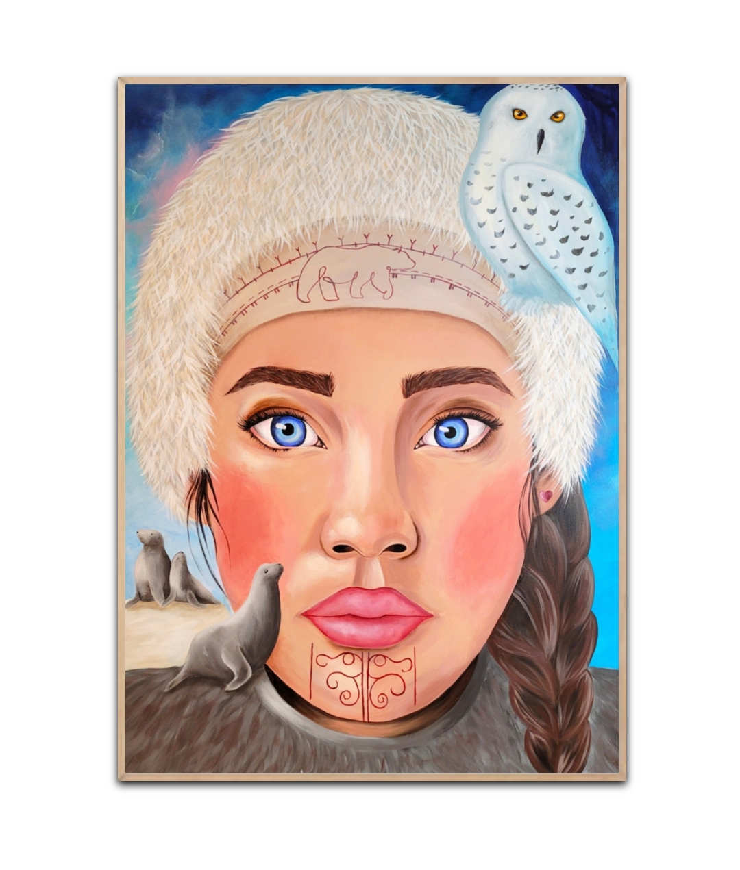 Stilhedens styrke By Rikke Boisen plakat - 50x70 cm