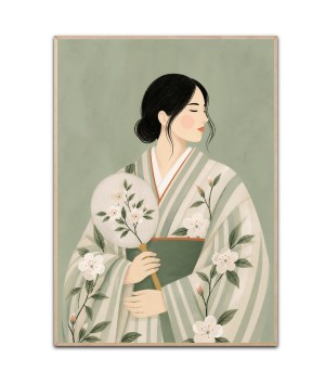 Der grüne Kimono, Poster