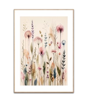 Wildblumenfeld, Poster