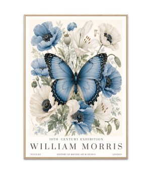 William Morris Schmetterling, Poster
