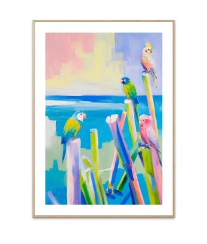 Tropical Perch, Poster