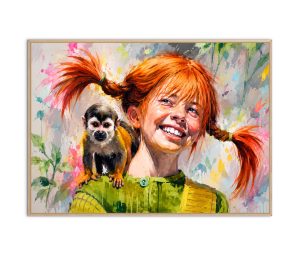 Pippi Porträt, Poster