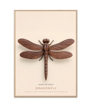 Nordic Art Libelle, Poster
